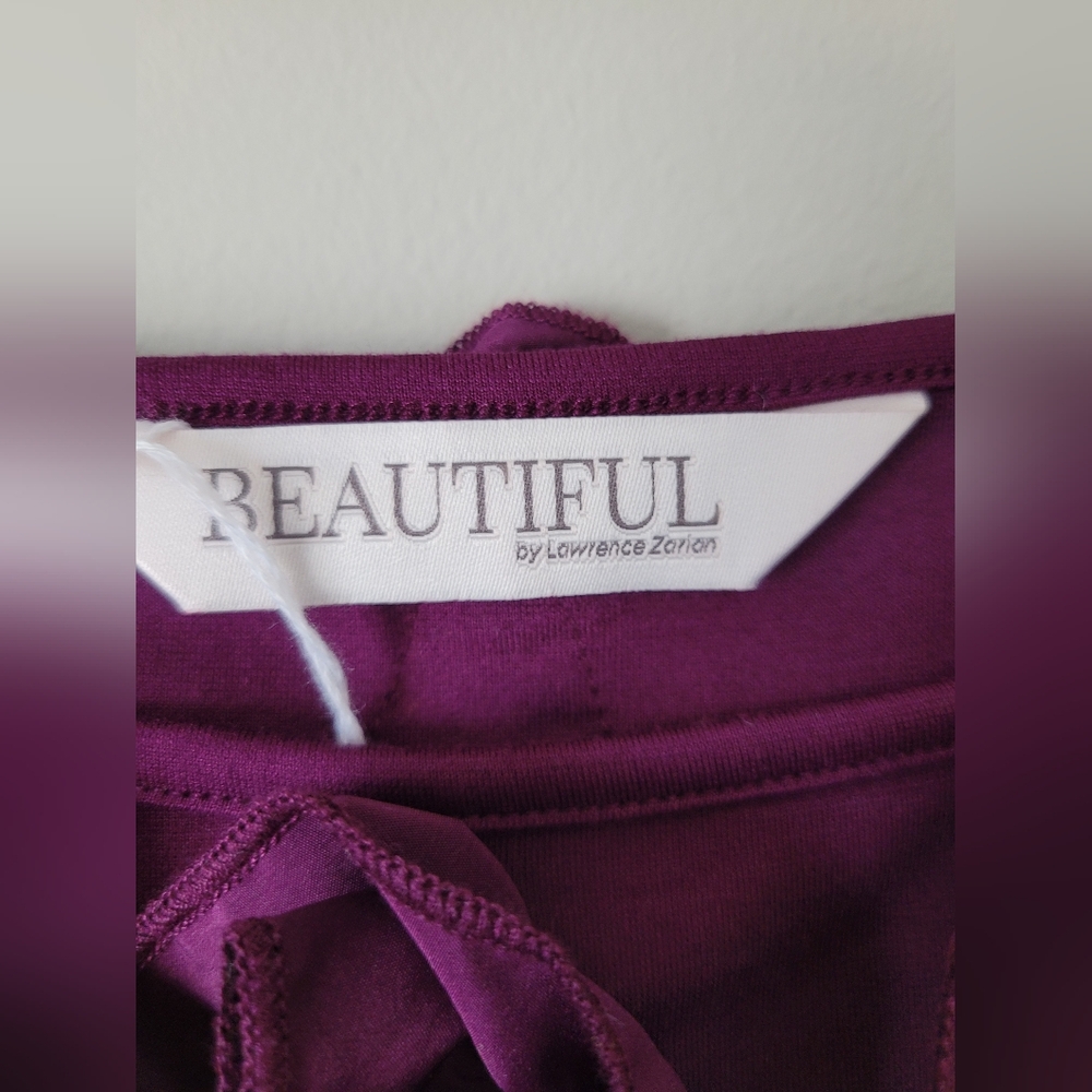 Purple Ruffle Blouse - Picture 2 of 16